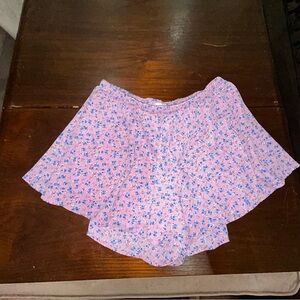 Floral Pink Women's Shorts